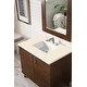 preview thumbnail 33 of 32, James Martin Vanities Metropolitan 36" Single Vanity, American Walnut