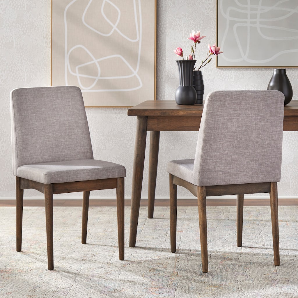 Carson Carrington Lulea Mid-Century Upholstered Dining chairs (Set of 2)