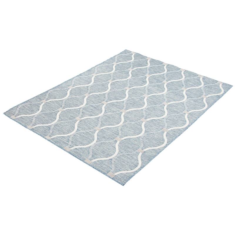 ECARPETGALLERY Veranda Abstract Indoor/ Outdoor Rug