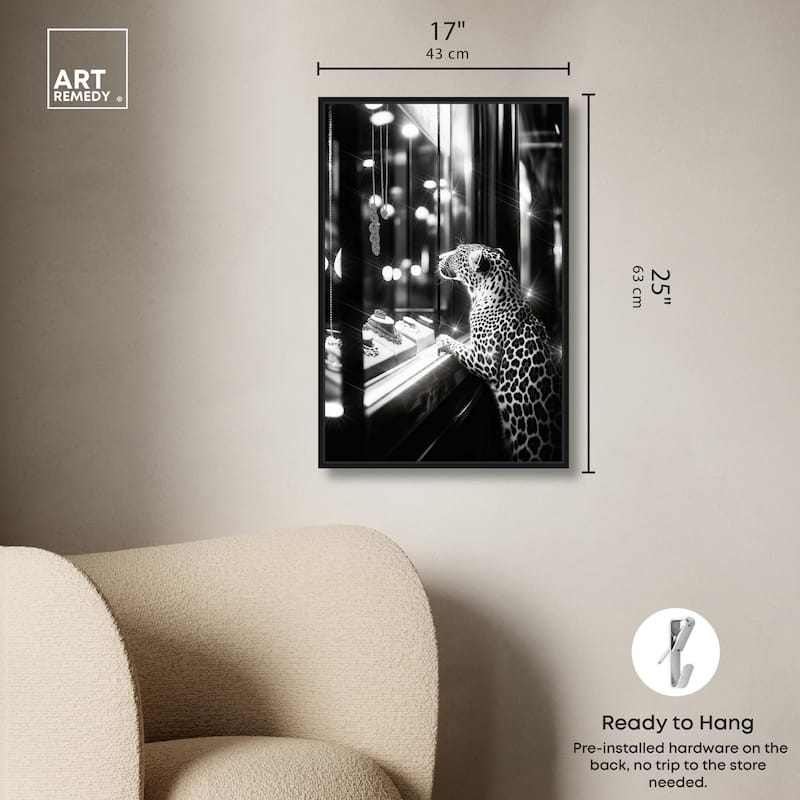 Hunter's Eye II Canvas by Art Remedy