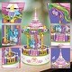 preview thumbnail 6 of 6, Contixo BK02 Carousel Building Block Set with Music Box, 488 Pieces