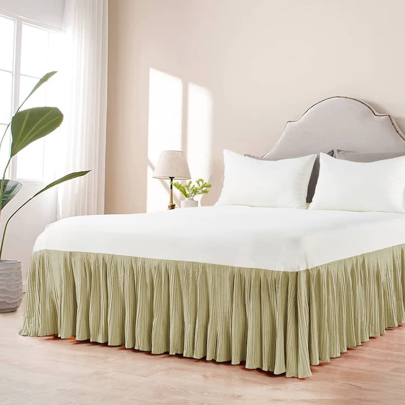 Home Soft Things Pleated Bed Skirt