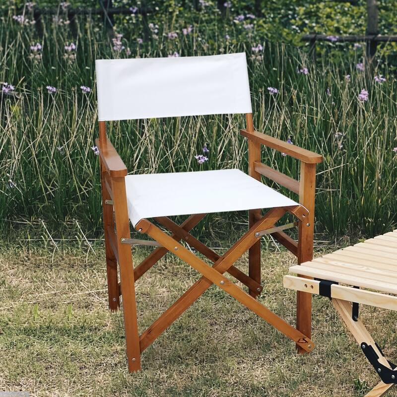 Set of 2 Outdoor Folding Chairs