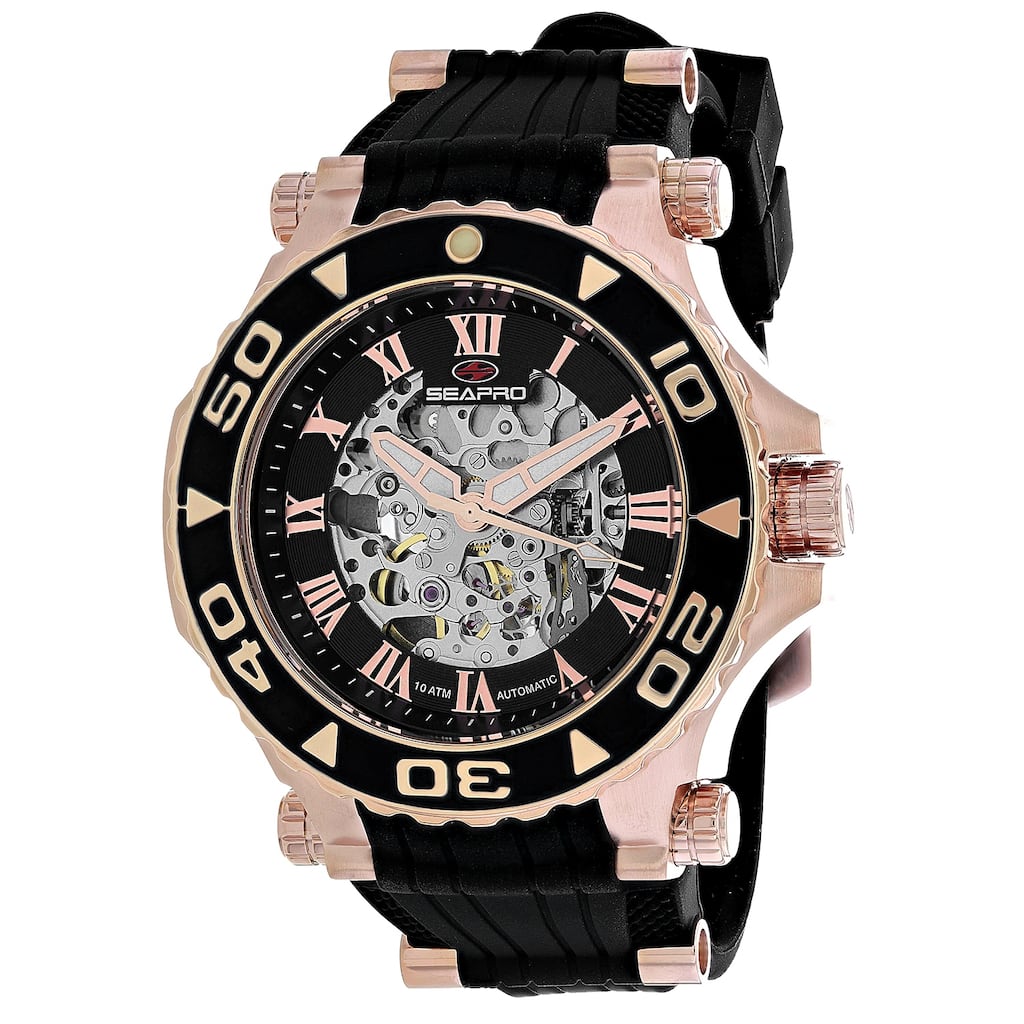 Seapro Men's Seaway Black Dial Watch - SP7753 - 6 (36)