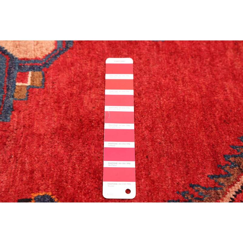 ECARPETGALLERY Hand-knotted Konya Anatolian Red Wool Rug - 4'9 x 9'0
