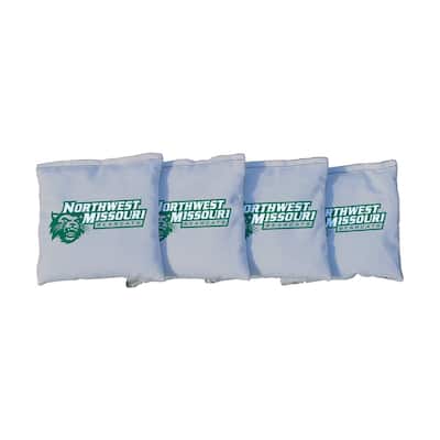 Northwest Missouri State Bearcats Grey Cornhole Bags