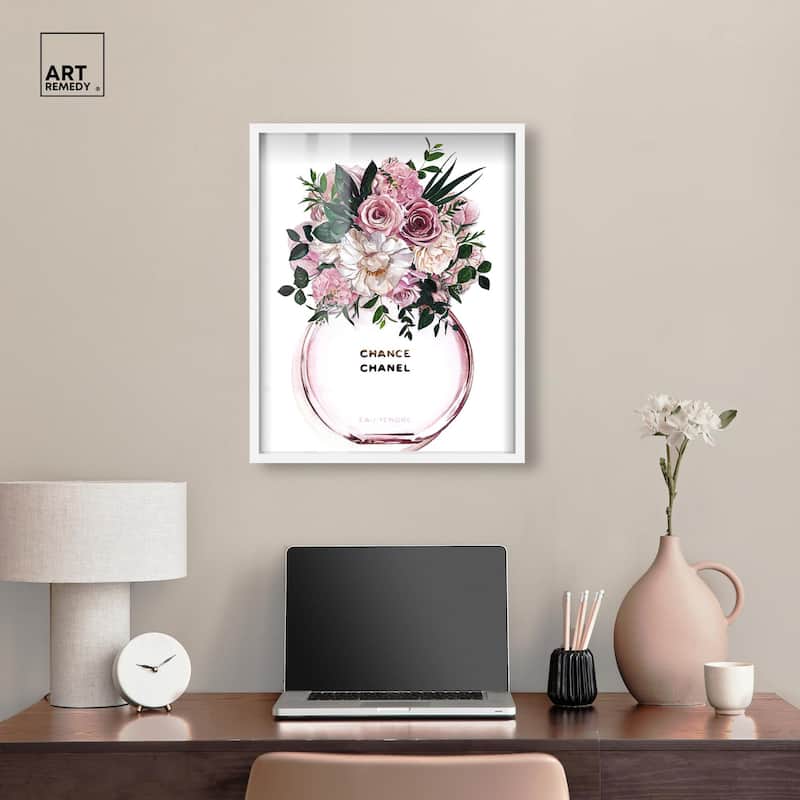 Floral Chance Fragrance Shadowbox by Art Remedy