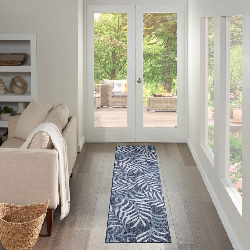 Nourison Garden Oasis Indoor/Outdoor Nature Area Rug