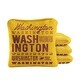 preview thumbnail 1 of 1, Washington Football Gold Dual Sided Cornhole Bags