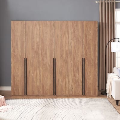 Manhattan Comfort Lee Modern 1.0 Freestanding Wardrobe Closet Armoire Set of 3