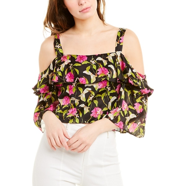milly silk top
