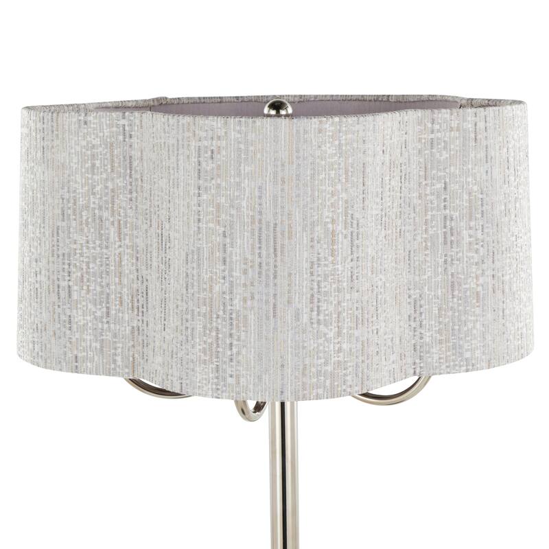 Silver Orchid Leyla 30" Metal Table Lamp