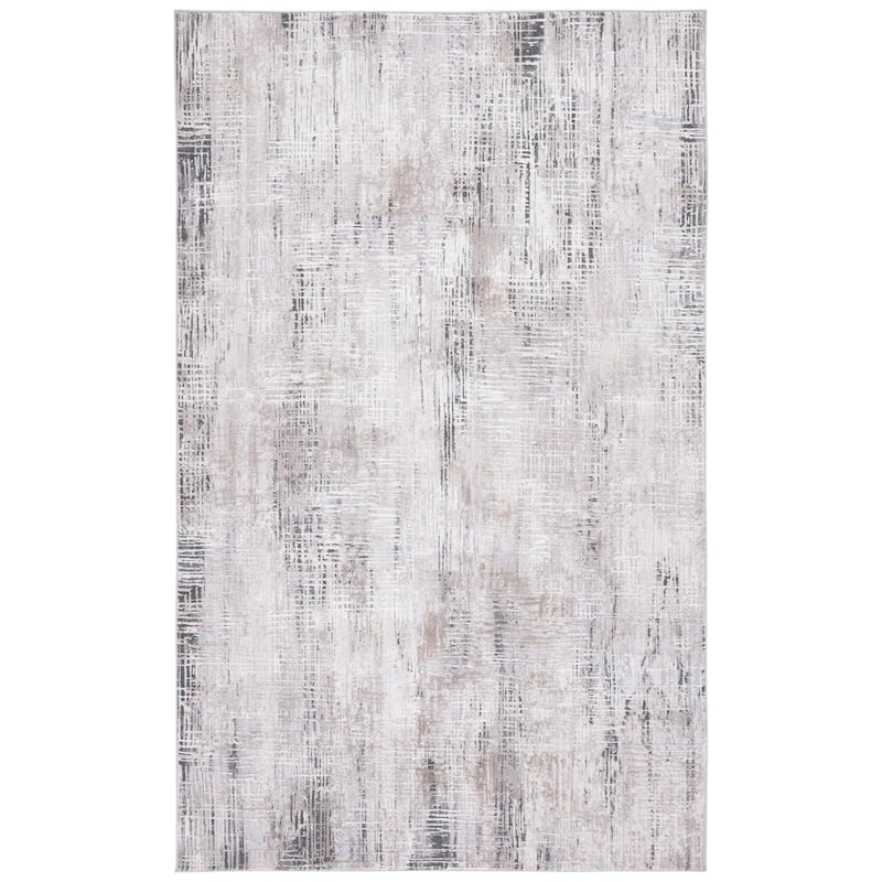 SAFAVIEH Vogue Claudia Modern Abstract Rug - 6'7" Square - Grey/Beige