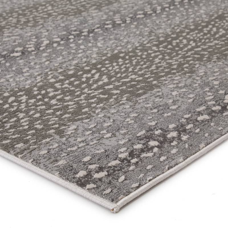 Silver Orchid Axis Animal Print Spotted Area Rug