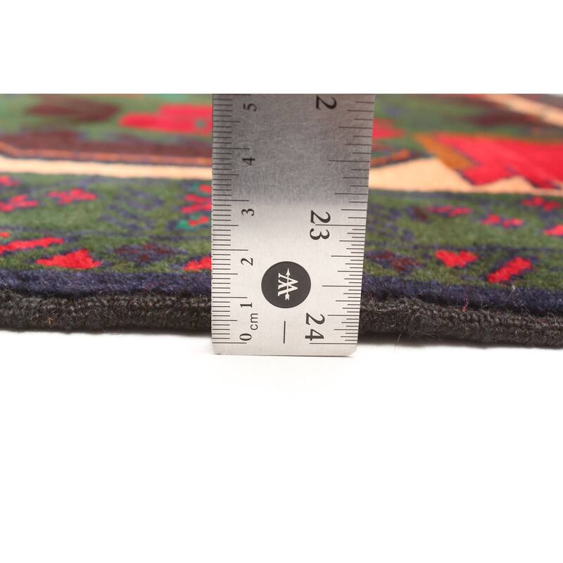 ECARPETGALLERY Hand-knotted Teimani Dark Green Wool Rug - 2'9 x 4'4