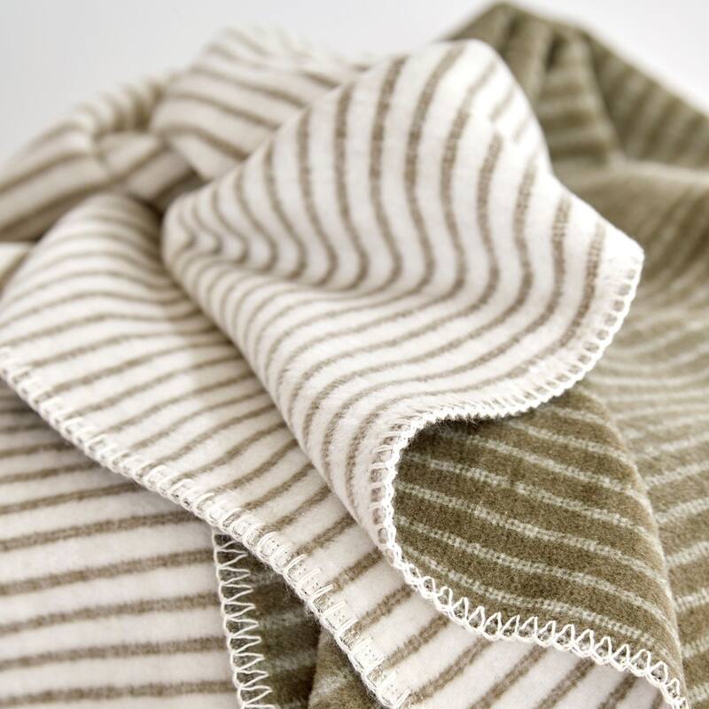 IBENA Baby & Kids Cotton Striped Design 'Squirtle the Turtle' Blanket