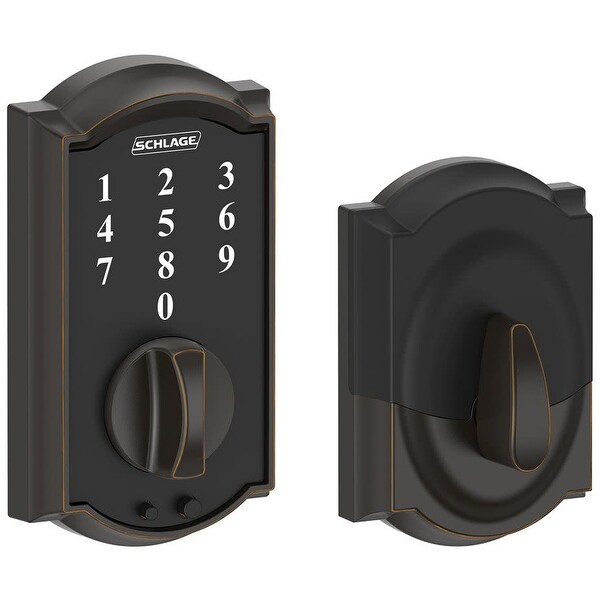 Schlage BE375-CAM-RF Camelot Touch Deadbolt- Manufacturer Refurbished