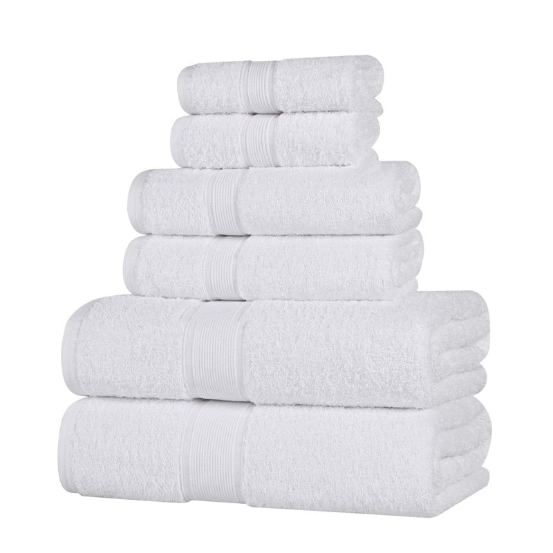 Superior Oregon Organic Cotton Solid 6-Piece Towel Set