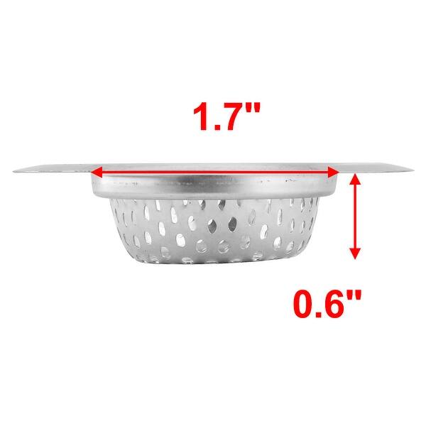 203046 Sink drain filters 2 pcs 60mm metal and red MyHomeHelper 203046 Sink drain filters 2 pcs 60mm metal and red MyHomeHelper