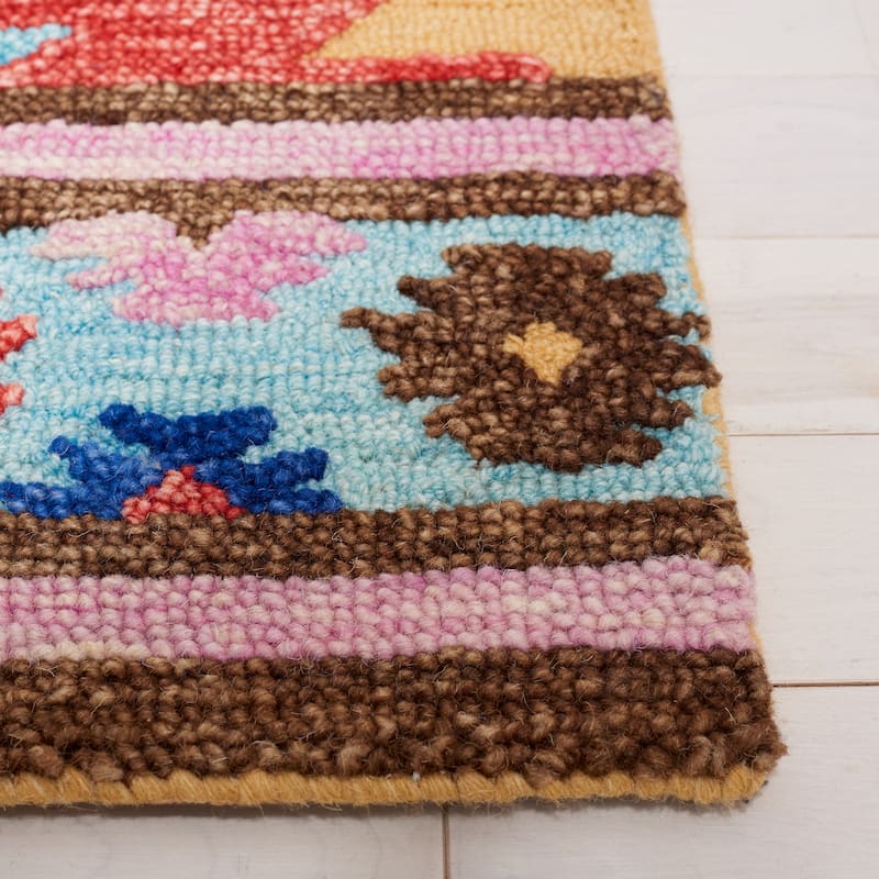 SAFAVIEH Handmade Aspen Grga Boho Tribal Wool Rug