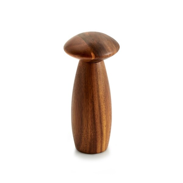 Nambè Contour Pepper Mill, 7" - Acacia Wood