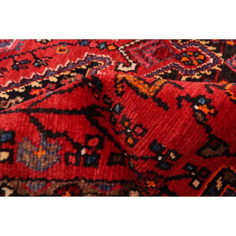 ECARPETGALLERY Hand-knotted Anadol Red Wool Rug - 4'5 x 6'3