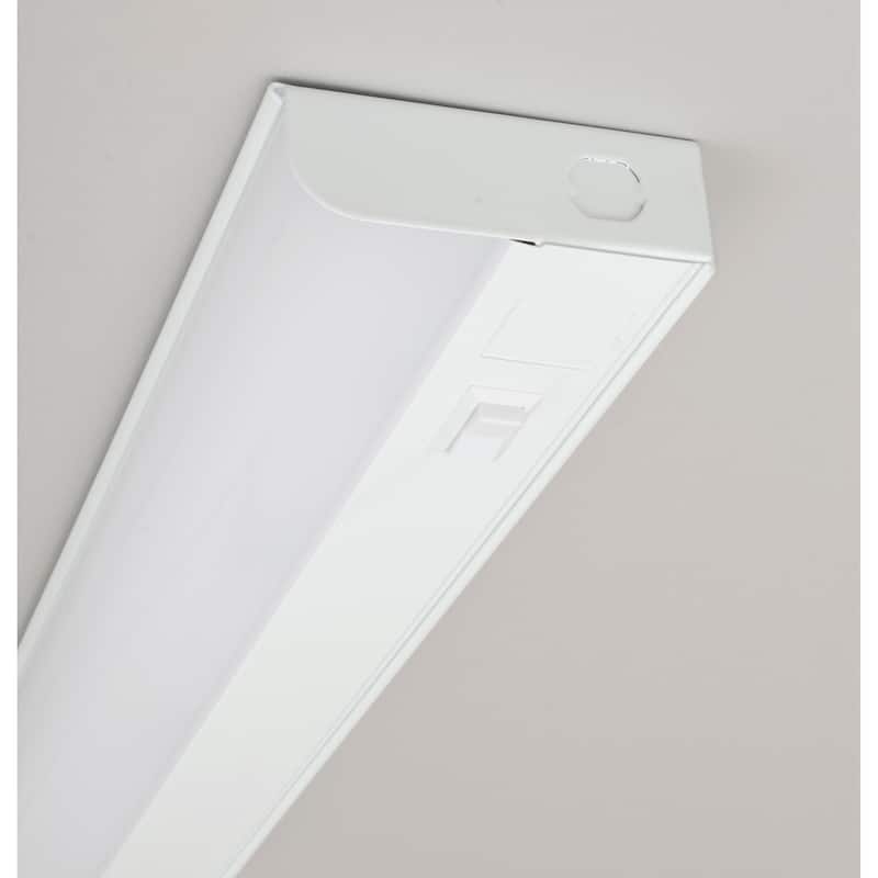 Led T5L 42-inch ADA White LED Under Cabinet, White Acrylic Shade