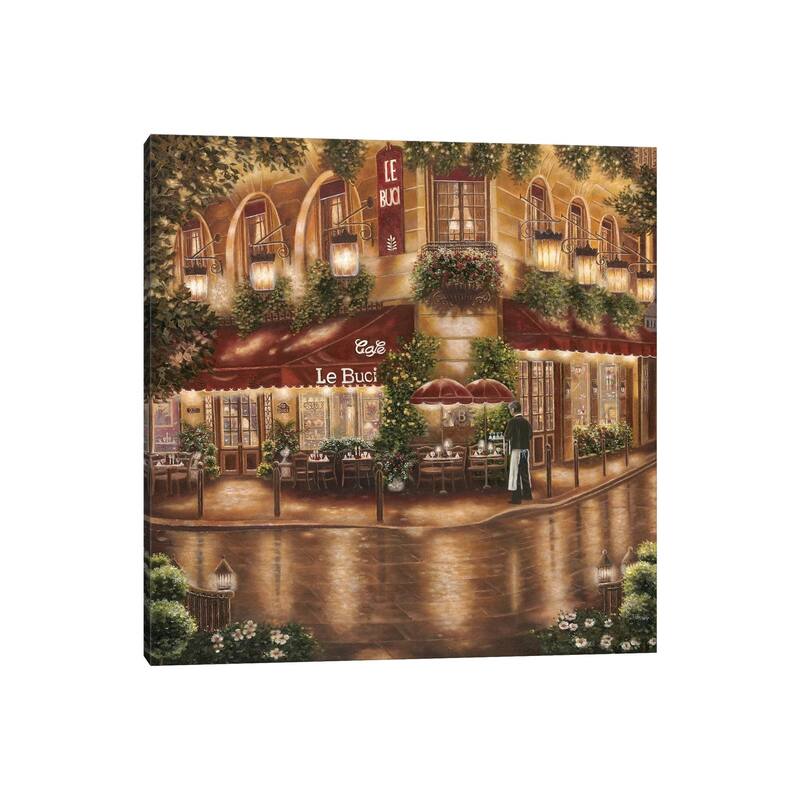 iCanvas "Cafe Le Buci" by Betsy Brown Canvas Print