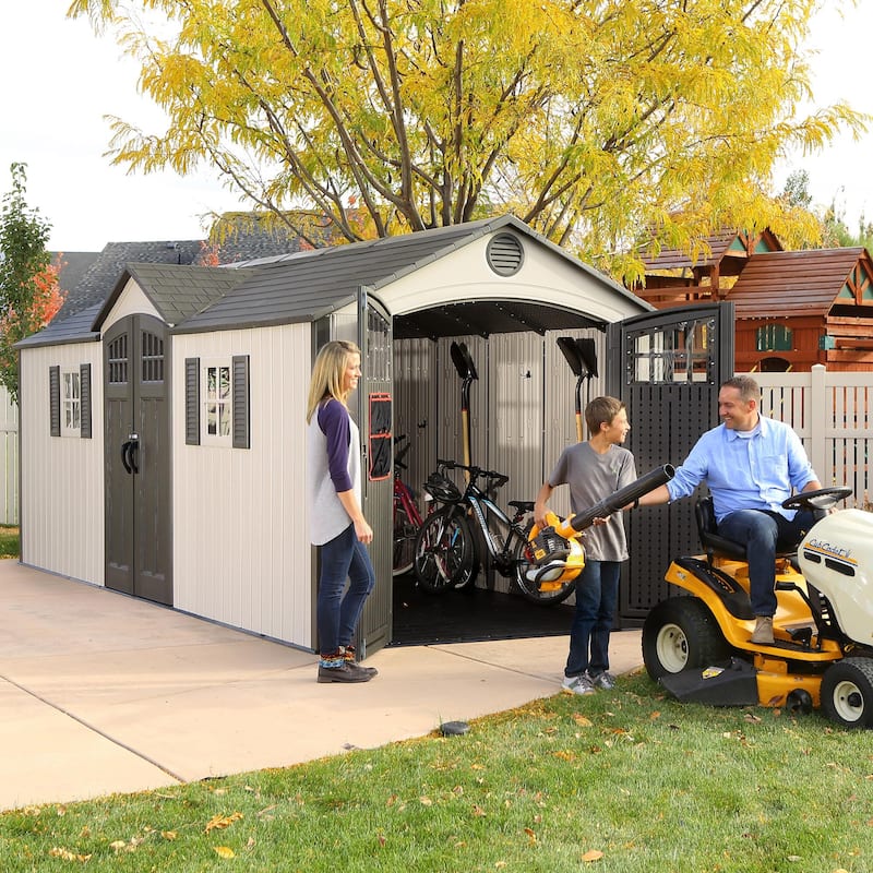 Lifetime 20 Ft. x 8 Ft. Outdoor Storage Shed - 20 x 8 Ft.