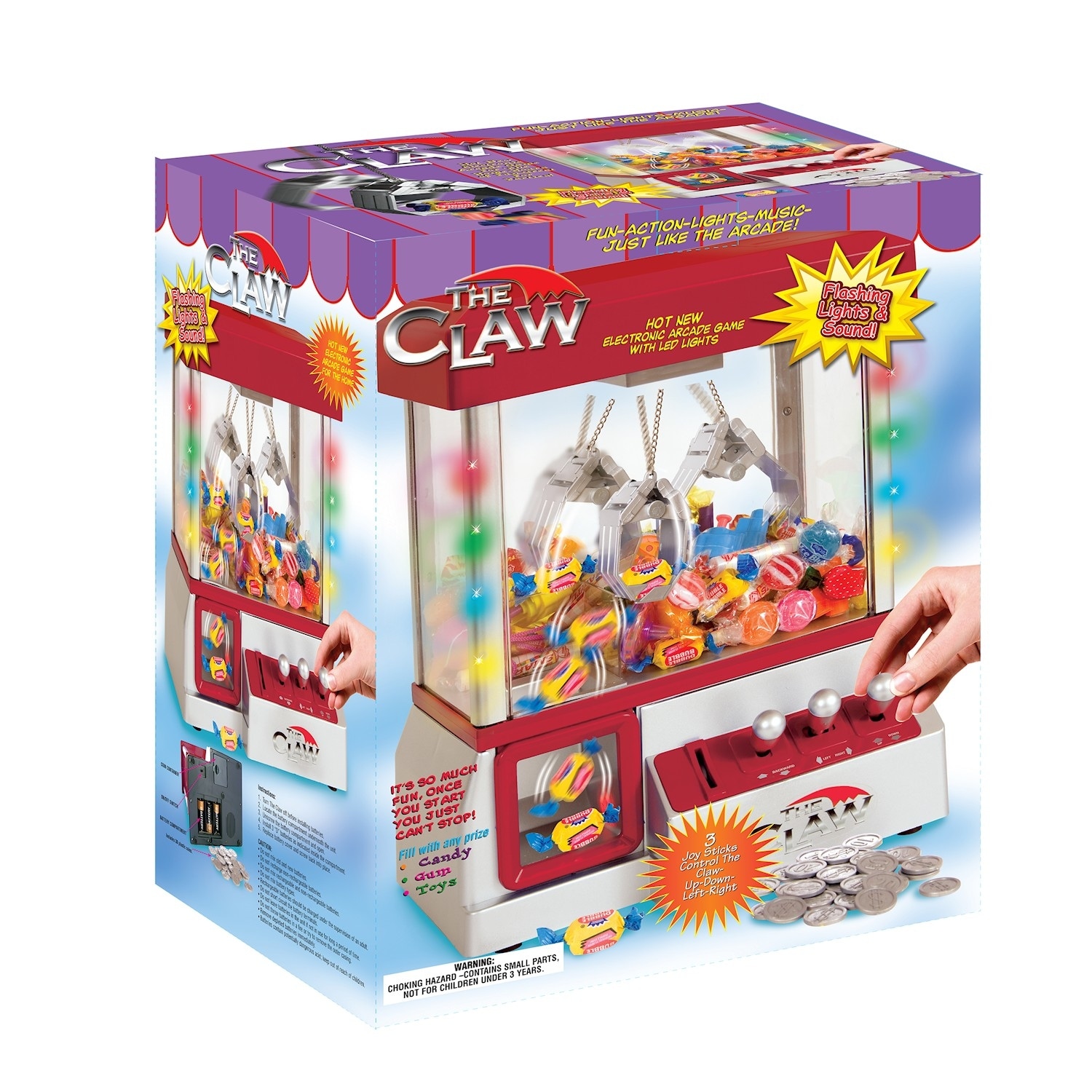 mini candy claw machine