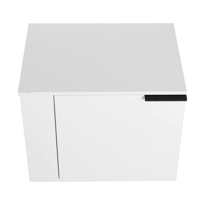 24" Oak Bathroom Vanity Cabinet with Generous Storage, Soft-Close Doors, and Easy Assembly (Sink Not Included)
