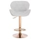 preview thumbnail 2 of 41, Modern Home Luxe Spyder Contemporary Adjustable Suede Barstool - Modern Comfortable Adjusting Height Counter/Bar Stool