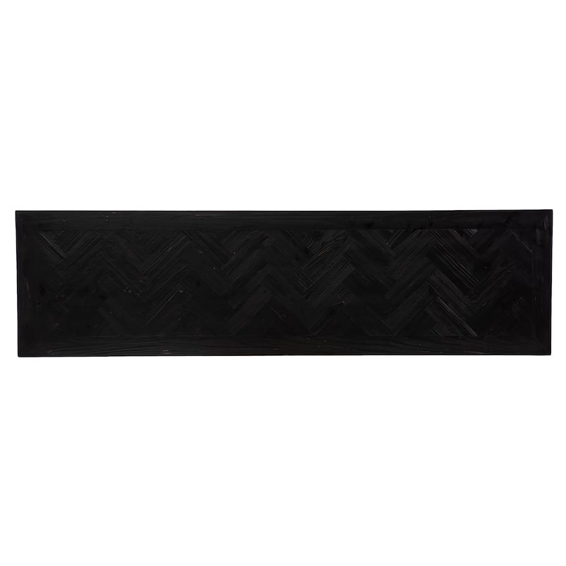 SEI Furniture Delgany Contemporary Black Media TV Stand for TV's up to 63"