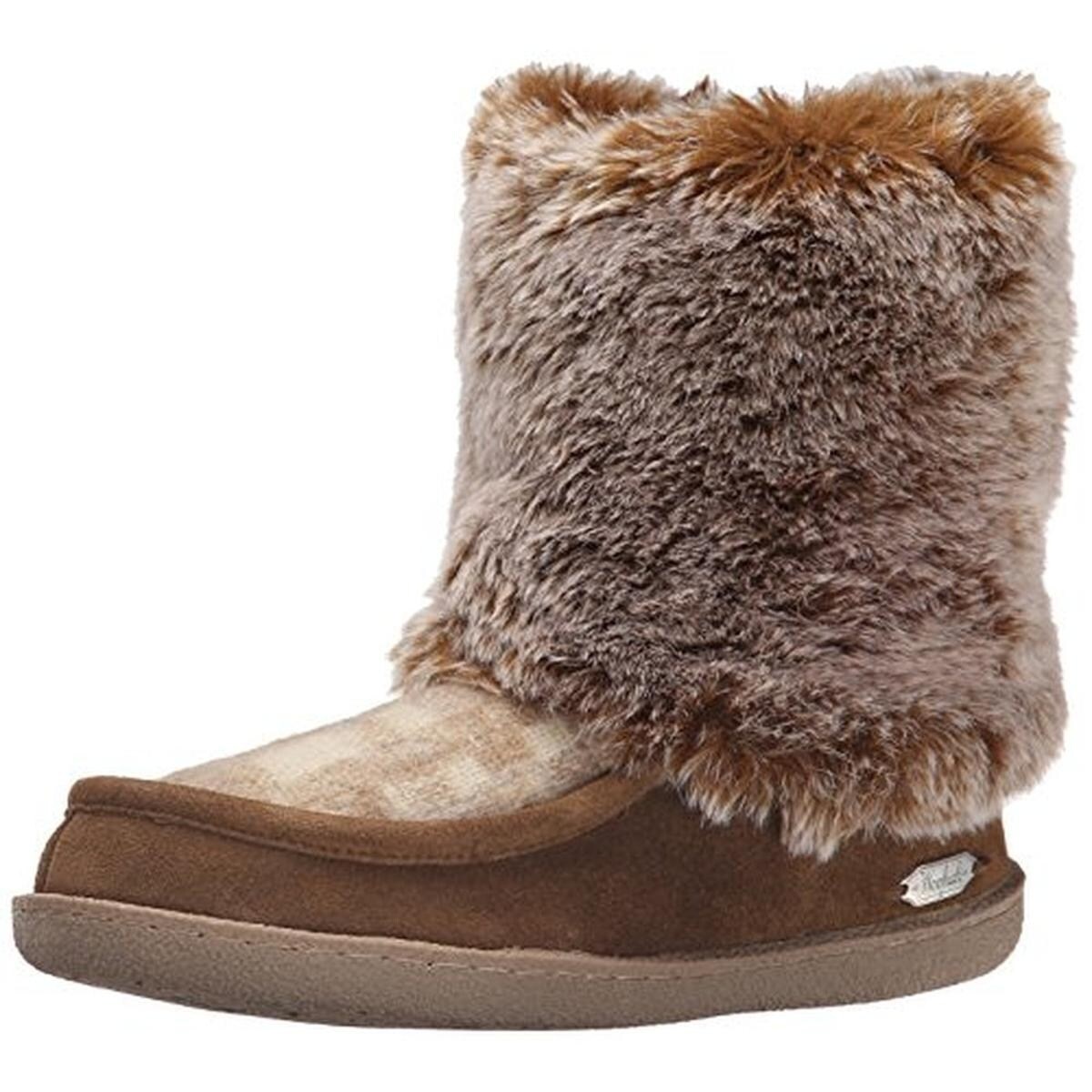 Shop Woolrich Womens Fall Creek Winter Boots Wool Faux Fur
