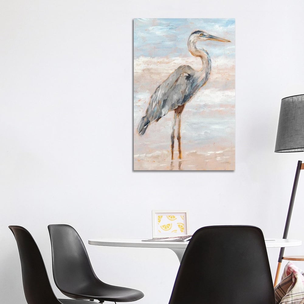 iCanvas "Beach Heron I" by Ethan Harper Canvas Print