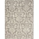 preview thumbnail 81 of 115, Nourison Jane Farmhouse Vintage Indoor only Damask Area Rug 6' x 9' - Grey
