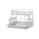 preview thumbnail 63 of 63, Twin over Twin House Bunk Bed With Shelves And Drawers
