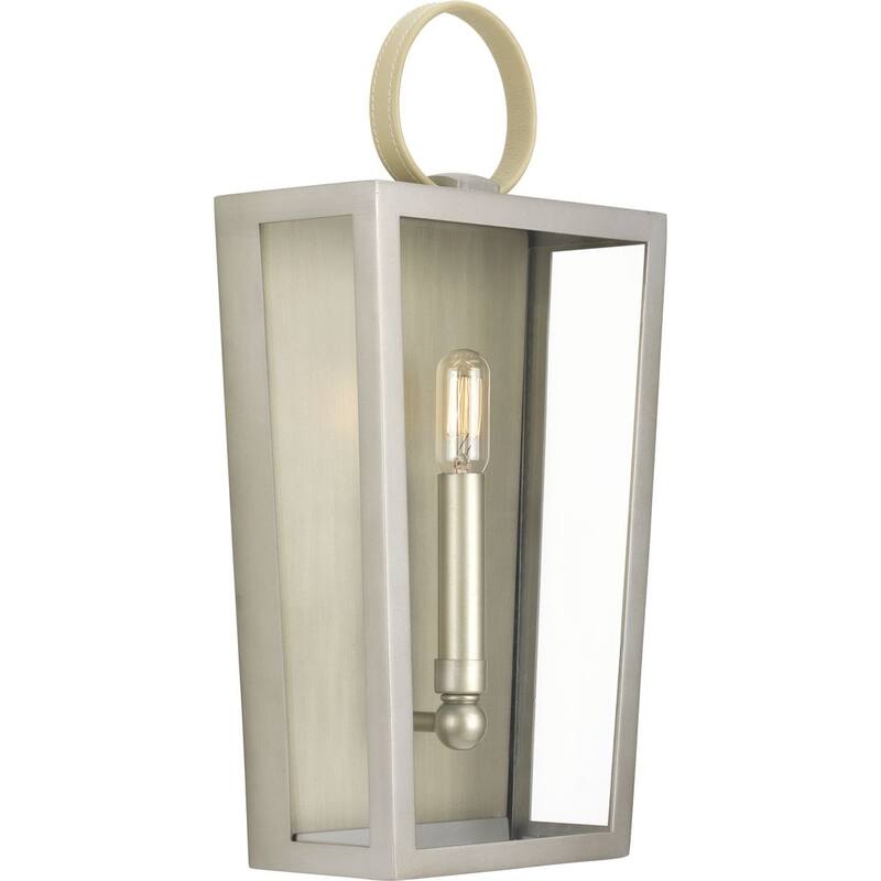 POINT DUME® Shearwater Collection Antique Nickel Wall Sconce - 8 in x 3.875 in x 15.875 in - 8 in x 3.875 in x 15.875 in