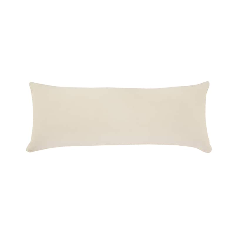 Sevita Soft Chevron Bordered Throw Pillow, Single or Set of 2