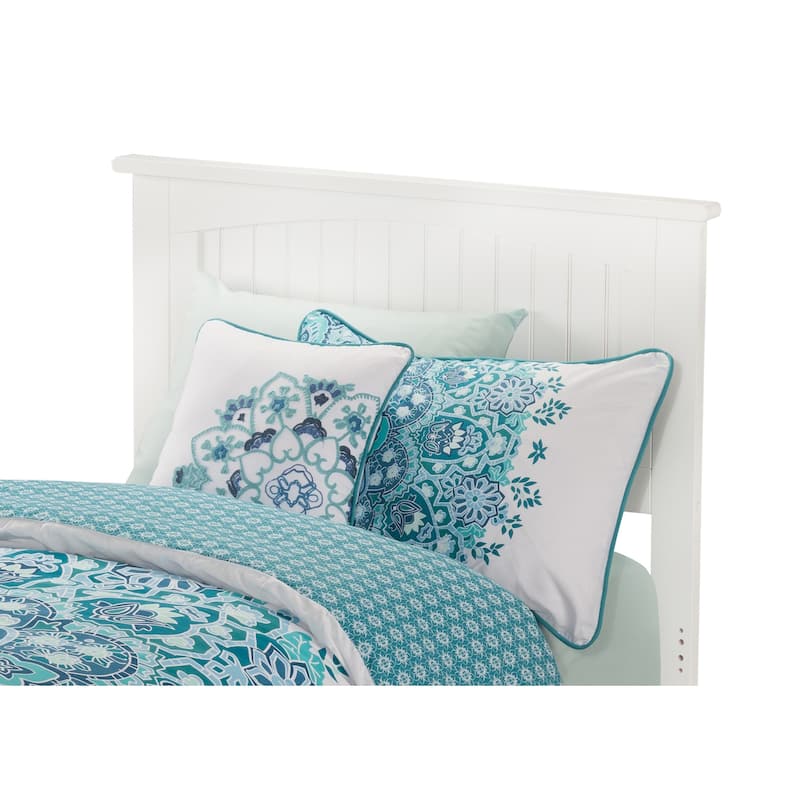 Traditional Bed Frame with Footboard - HomeStock Vintage Style Bed - Sleigh Bed - Bedroom Furniture