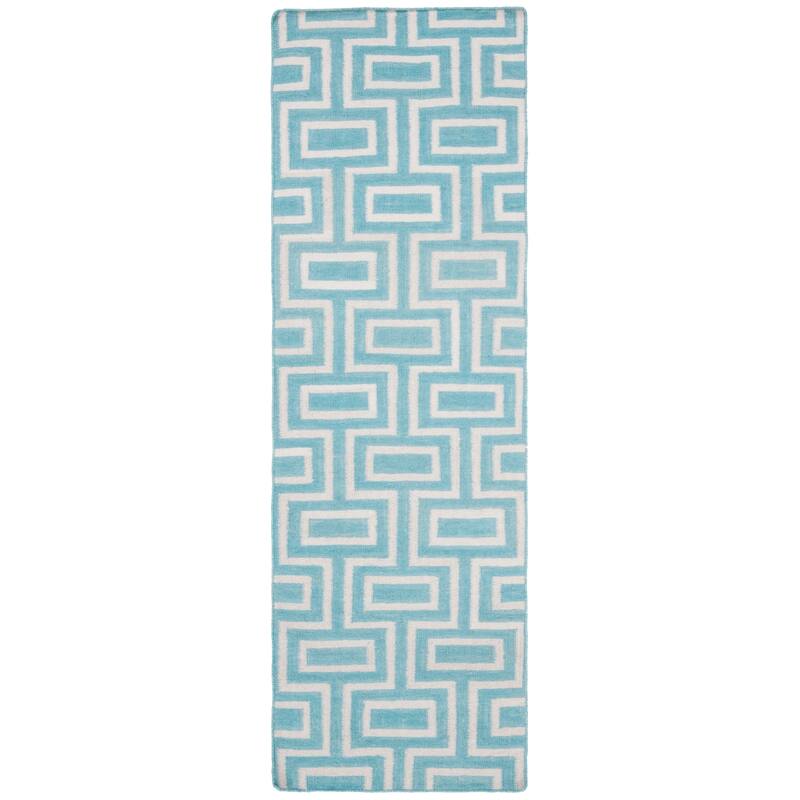 SAFAVIEH Handmade Flatweave Dhurries Iacobina Modern Moroccan Wool Rug