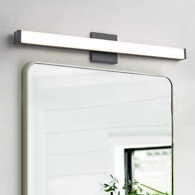C Cattleya LED Vanity Bar Light Indoor Wall Sconce with Acrylic Shade