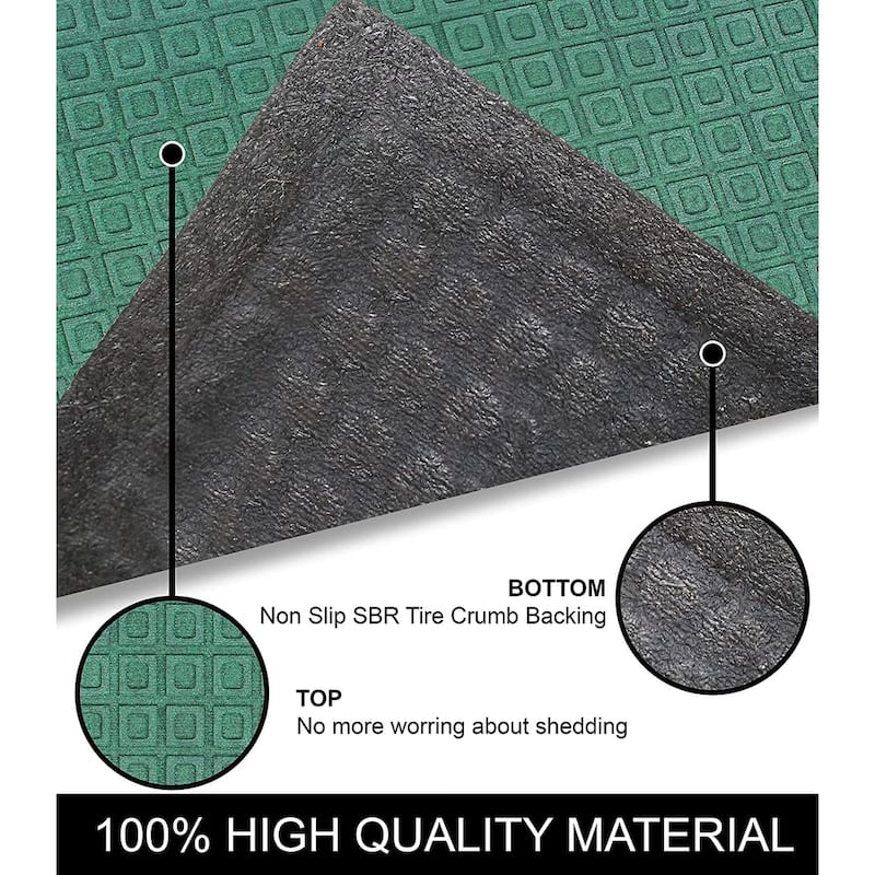A1HC Water retainer Indoor/Outdoor Doormat, 24" x 36"