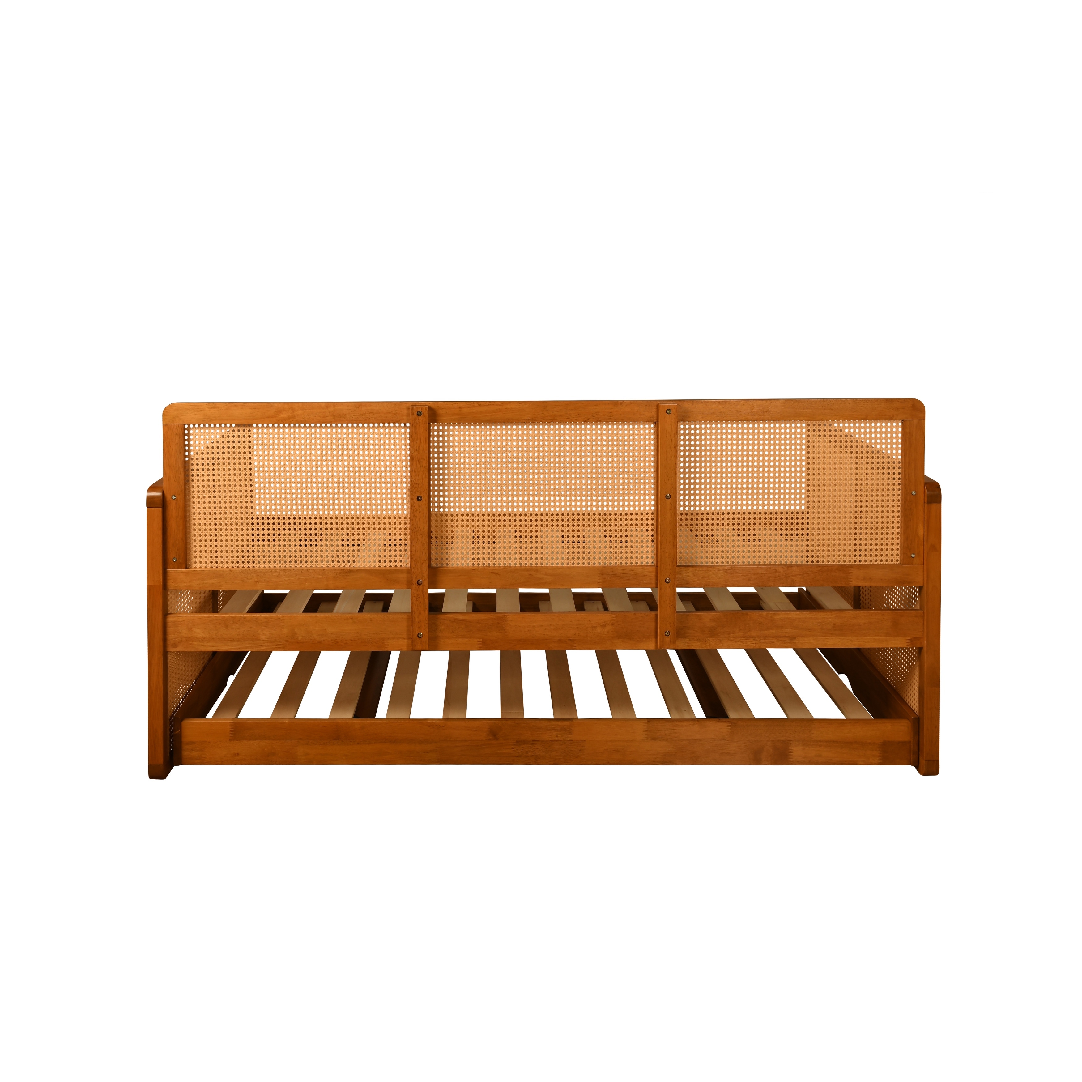 Somette Abaco Daybed Frame with Pop Up in Honey Finish (Mattresses Not Included)