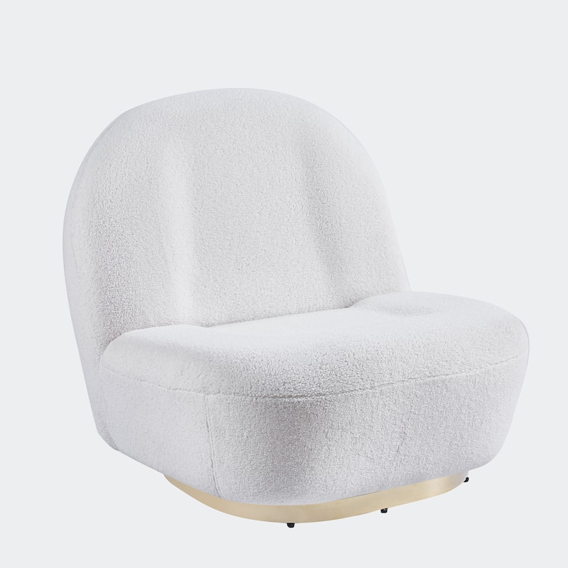 Modern Velvet Swivel Accent Chair