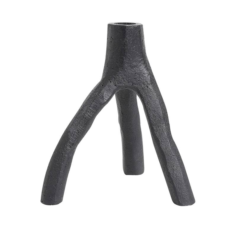 Candle Holder Aion L - Black