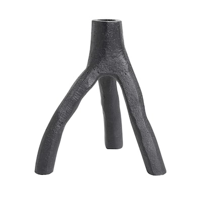 Candle Holder Aion L - Black