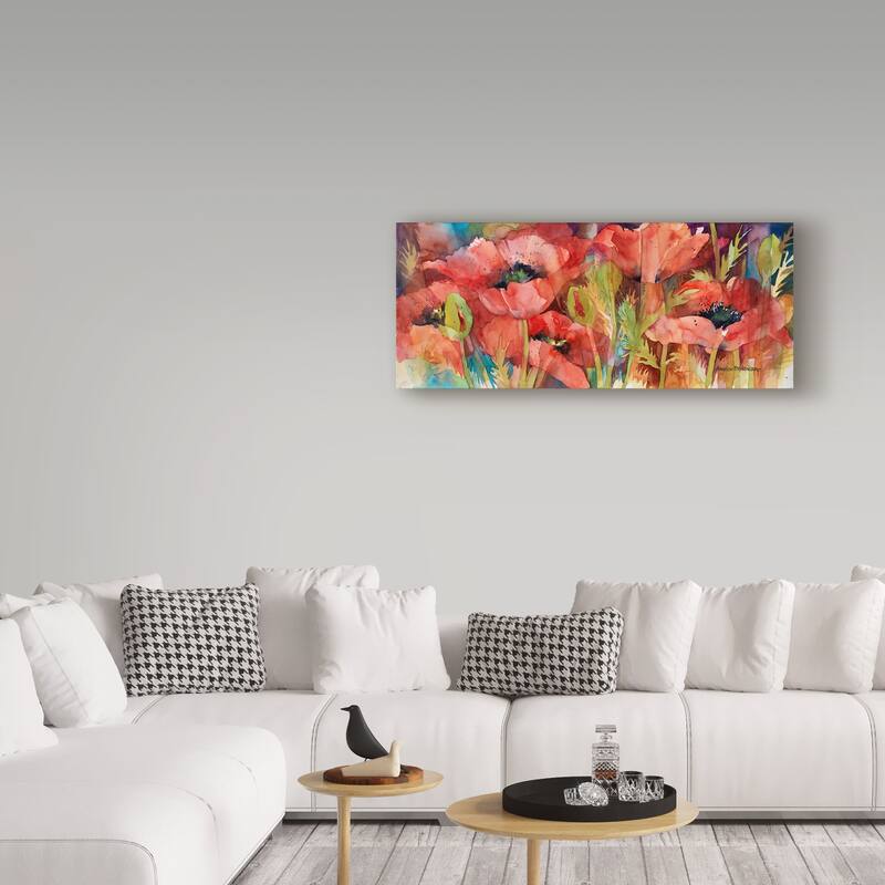 Annelein Beukenkamp 'Petals On Parade' Canvas Art