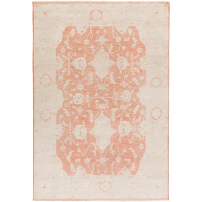 Hand Knotted WestHam Wool Area Rug - 6' x 9' - 6' x 9'