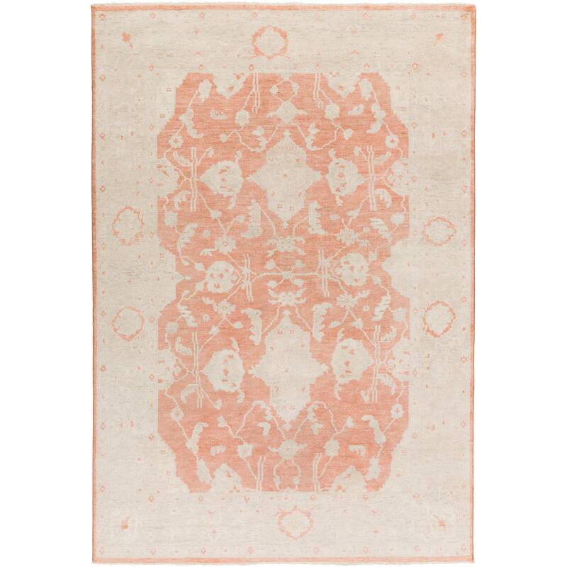 Hand Knotted WestHam Wool Area Rug - 9' x 13' - 9' x 13' - 9' x 13' - Taupe